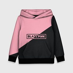 Толстовка-худи детская Black Pink, цвет: 3D-черный