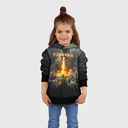 Толстовка-худи детская TES: Dragon Flame, цвет: 3D-черный — фото 2