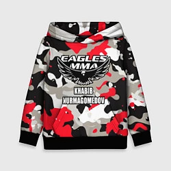 Детская толстовка Khabib Nurmagomedov: Red Camo