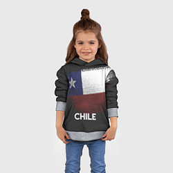Толстовка-худи детская Chile Style, цвет: 3D-меланж — фото 2