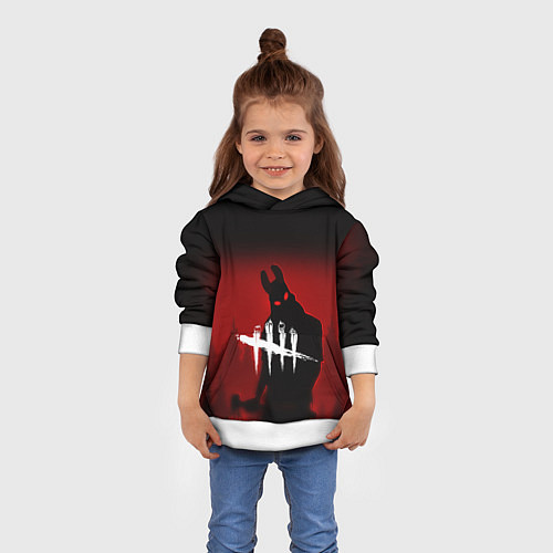 Детская толстовка Dead by Daylight / 3D-Белый – фото 4