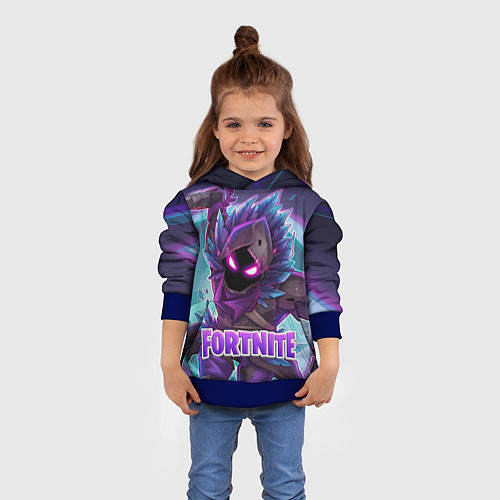 Детская толстовка Fortnite / 3D-Синий – фото 4