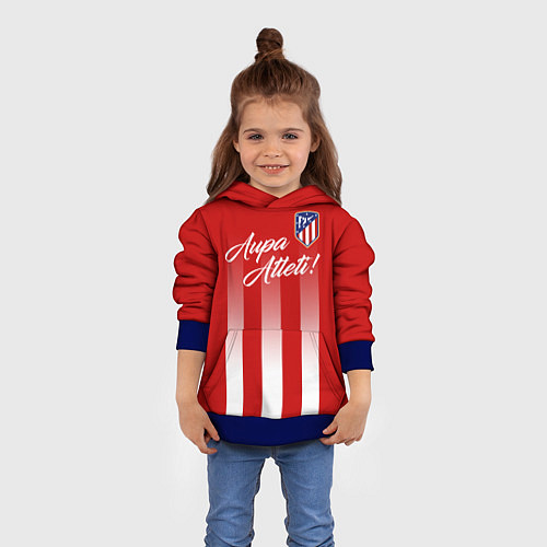 Детская толстовка Aupa Atleti / 3D-Синий – фото 4