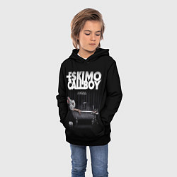 Толстовка-худи детская Eskimo Callboy: Crystalis, цвет: 3D-черный — фото 2