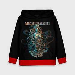 Толстовка-худи детская Meshuggah: Violent Sleep, цвет: 3D-красный