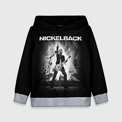 Толстовка-худи детская Nickelback Rock, цвет: 3D-меланж