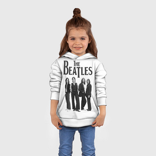 Детская толстовка The Beatles: White Side / 3D-Белый – фото 4