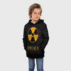 Толстовка-худи детская STALKER: Radioactive, цвет: 3D-черный — фото 2