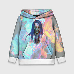 Толстовка-худи детская Billie Eilish Dark, цвет: 3D-белый