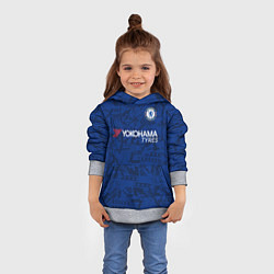 Толстовка-худи детская Chelsea home 19-20, цвет: 3D-меланж — фото 2