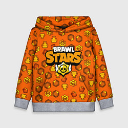 Детская толстовка Brawl Stars: Orange Team