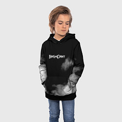 Толстовка-худи детская Чёрный клевер, цвет: 3D-черный — фото 2