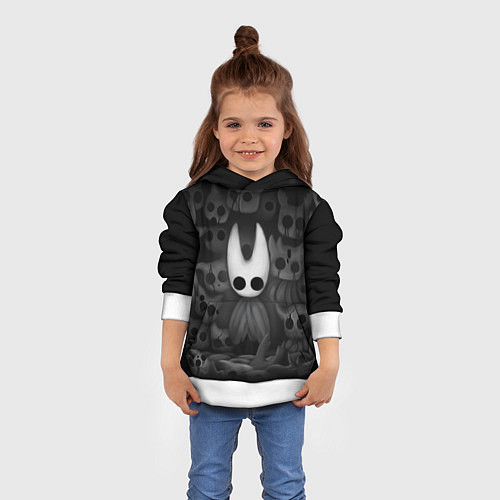 Детская толстовка Hollow Knight / 3D-Белый – фото 4
