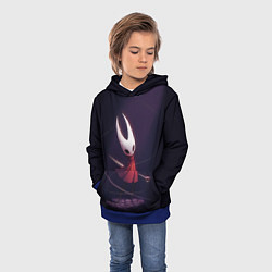 Толстовка-худи детская Hollow Knight, цвет: 3D-синий — фото 2