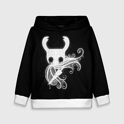 Толстовка-худи детская Hollow Knight, цвет: 3D-белый