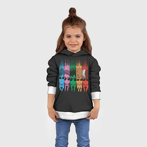 Детская толстовка My Hero Academia герои / 3D-Белый – фото 4