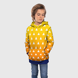 Толстовка-худи детская ZENITSU ЗЕНИТСУ КИМОНО, цвет: 3D-синий — фото 2