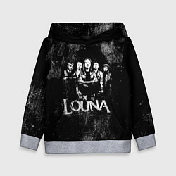 Толстовка-худи детская Louna, цвет: 3D-меланж