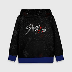 Толстовка-худи детская STRAY KIDS, цвет: 3D-синий