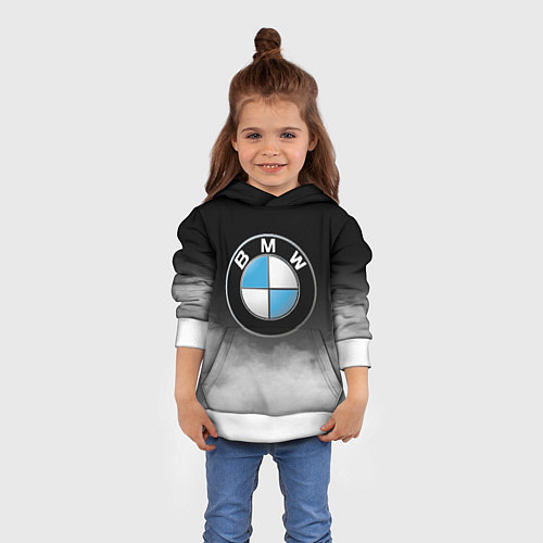 Детская толстовка BMW / 3D-Белый – фото 4