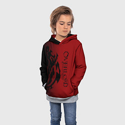 Толстовка-худи детская Overlord, цвет: 3D-меланж — фото 2