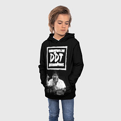 Толстовка-худи детская ДДТ, цвет: 3D-черный — фото 2