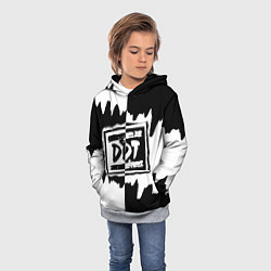 Толстовка-худи детская ДДТ, цвет: 3D-меланж — фото 2