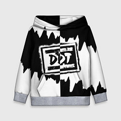 Толстовка-худи детская ДДТ, цвет: 3D-меланж