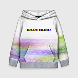 Детская толстовка BILLIE EILISH: White Glitch