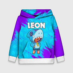 Детская толстовка BRAWL STARS LEON SHARK