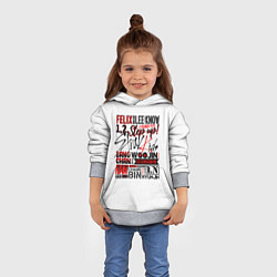 Толстовка-худи детская Stray Kids, цвет: 3D-меланж — фото 2