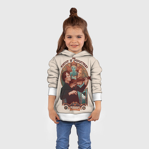 Детская толстовка Sherlock / 3D-Белый – фото 4