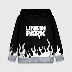 Толстовка-худи детская Linkin Park: Black Flame, цвет: 3D-меланж