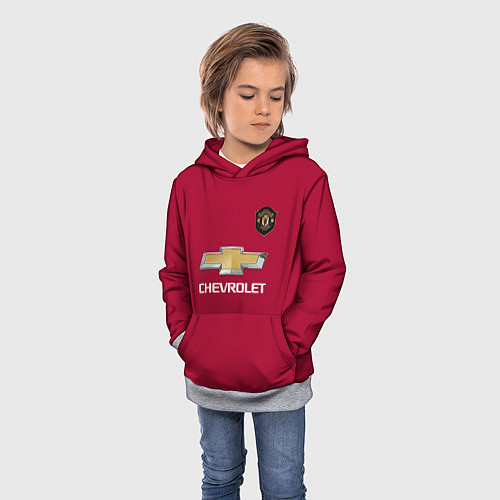 Детская толстовка Lingard Manchester United / 3D-Меланж – фото 3