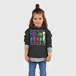 Толстовка-худи детская JoJo Bizarre Adventure, цвет: 3D-меланж — фото 2