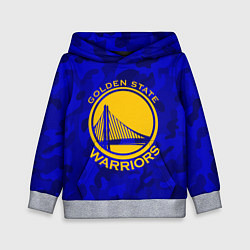 Толстовка-худи детская GOLDEN STATE WARRIORS, цвет: 3D-меланж