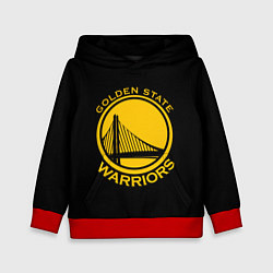 Толстовка-худи детская GOLDEN STATE WARRIORS, цвет: 3D-красный