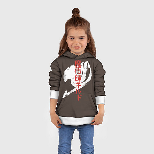 Детская толстовка Fairy Tail / 3D-Белый – фото 4