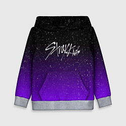 Толстовка-худи детская STRAY KIDS, цвет: 3D-меланж