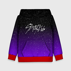 Толстовка-худи детская STRAY KIDS, цвет: 3D-красный
