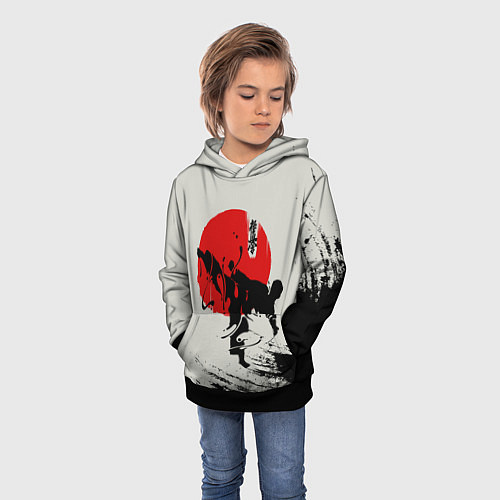 Детская толстовка Kyokushinkai Karate / 3D-Черный – фото 3