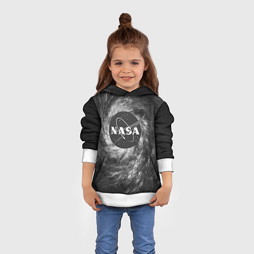 Детская толстовка NASA / 3D-Белый – фото 4