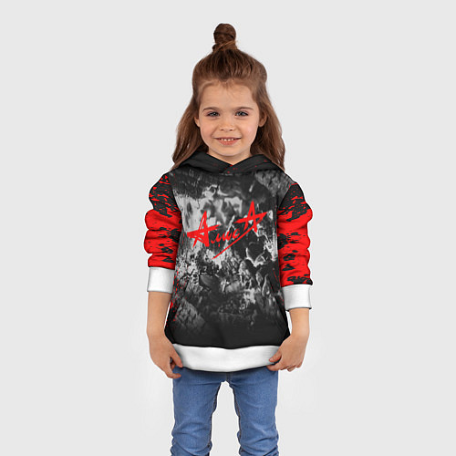 Детская толстовка АлисА / 3D-Белый – фото 4