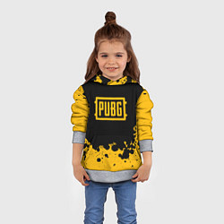 Толстовка-худи детская PUBG, цвет: 3D-меланж — фото 2