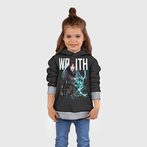 Детская толстовка Apex Legends / 3D-Меланж – фото 4