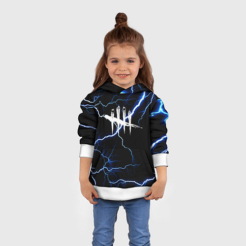 Детская толстовка DEAD BY DAYLIGHT / 3D-Белый – фото 4