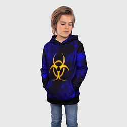 Толстовка-худи детская BIOHAZARD, цвет: 3D-черный — фото 2