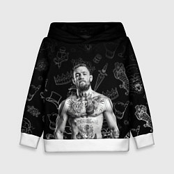 Толстовка-худи детская CONOR McGREGOR, цвет: 3D-белый