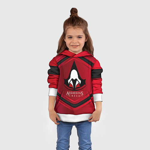 Детская толстовка Assasin's creed / 3D-Белый – фото 4