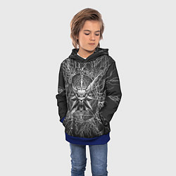 Толстовка-худи детская The Witcher, цвет: 3D-синий — фото 2